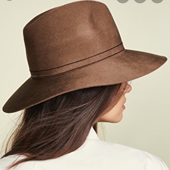 Janessa Leone Billie Hat in Camel Sz Small - Picture 4 of 8